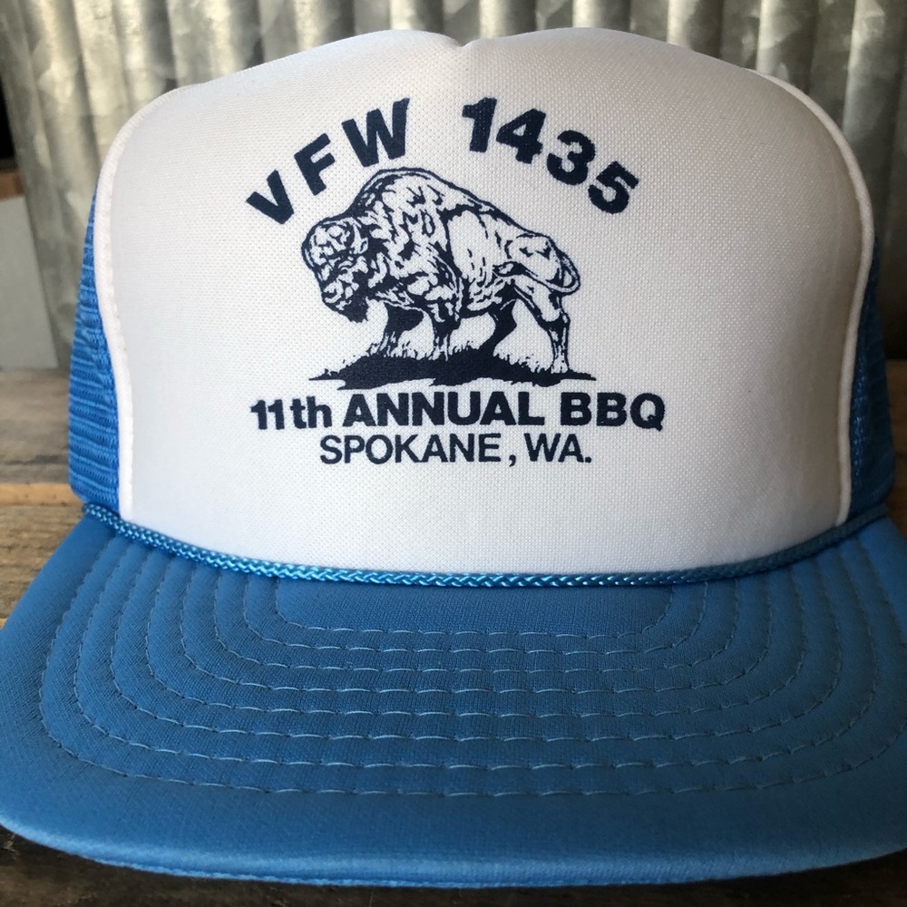 Vintage Trucker SnapBack, VFW 1435 Spokane Wa